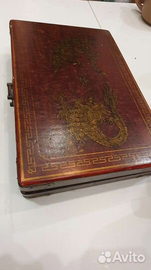 Антикварный набор туши для калиграфии