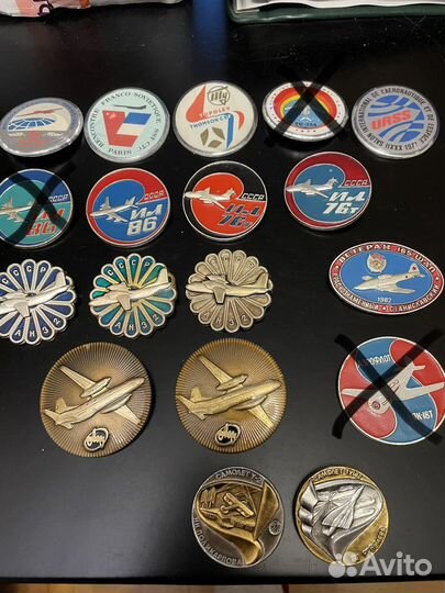 Значки авиация СССР (5)