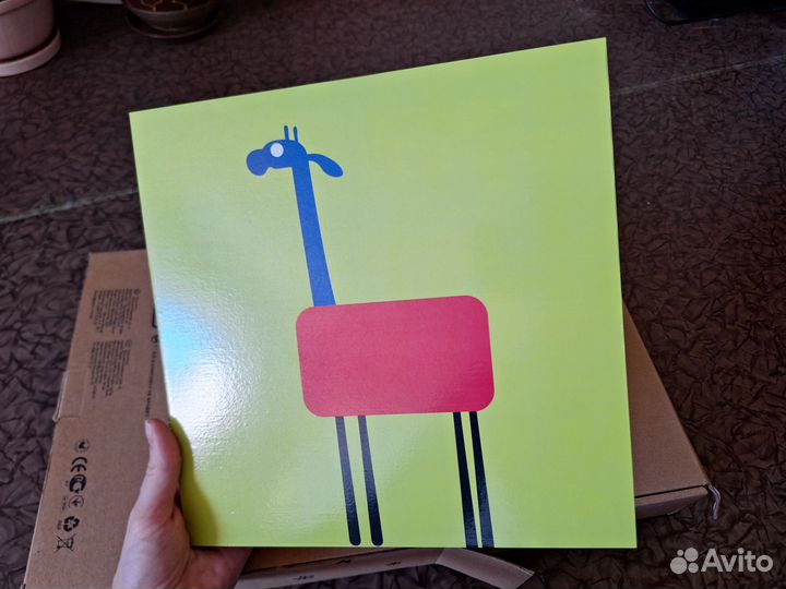 Настенные часы для детской - модульное панно