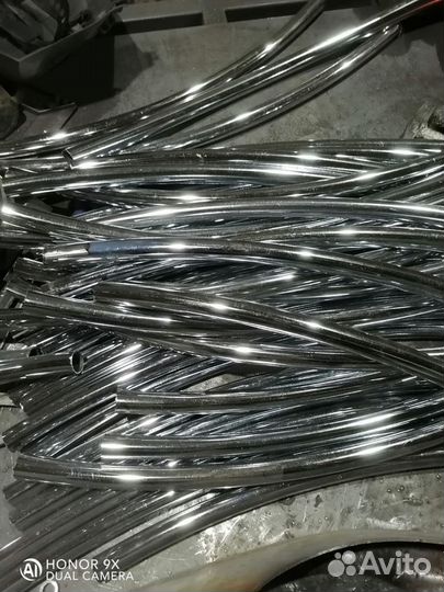 Гибка профильной трубы до60мм