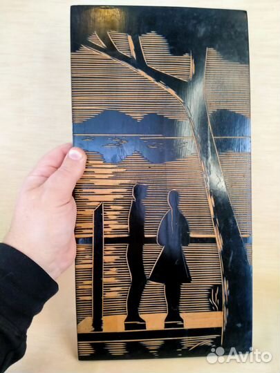 Настенное панно Влюблённая пара