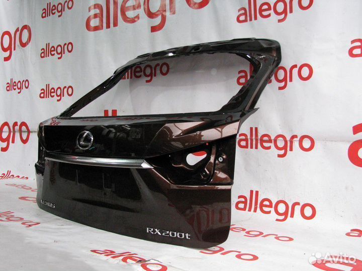 Lexus RX 4 крышка багажника черная 2015+