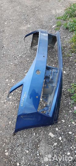 Передний бампер шкода октавия