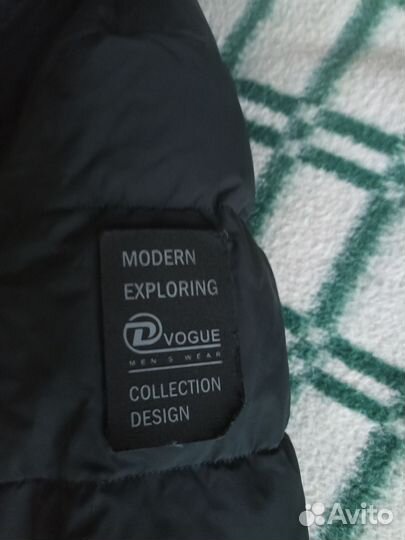 Пуховик зимний мужской