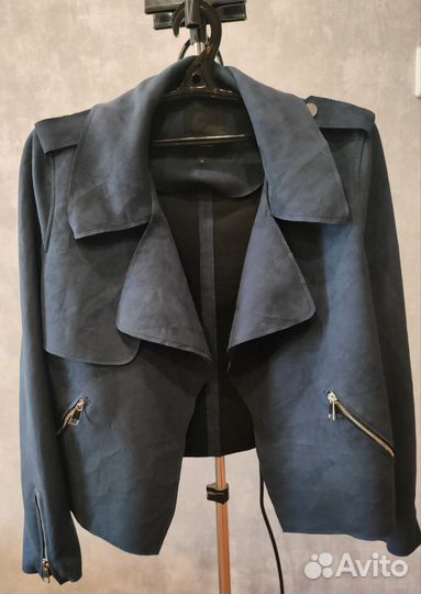 Замшевая косуха