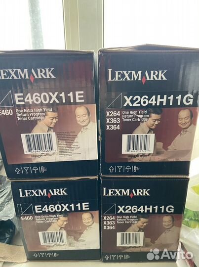 Картриджи lexmark