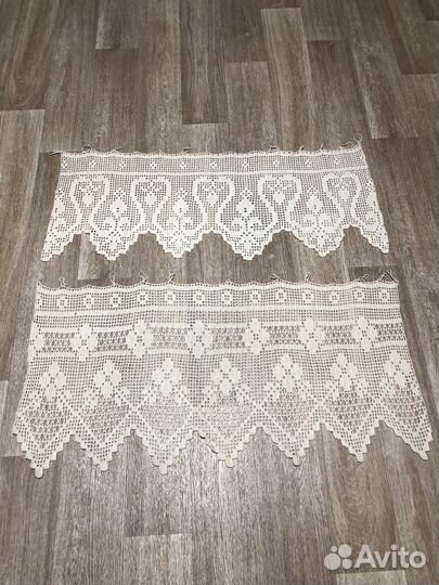 Шторы вязанные