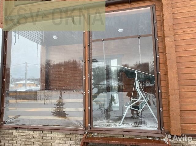 Мягкие окна на террасу