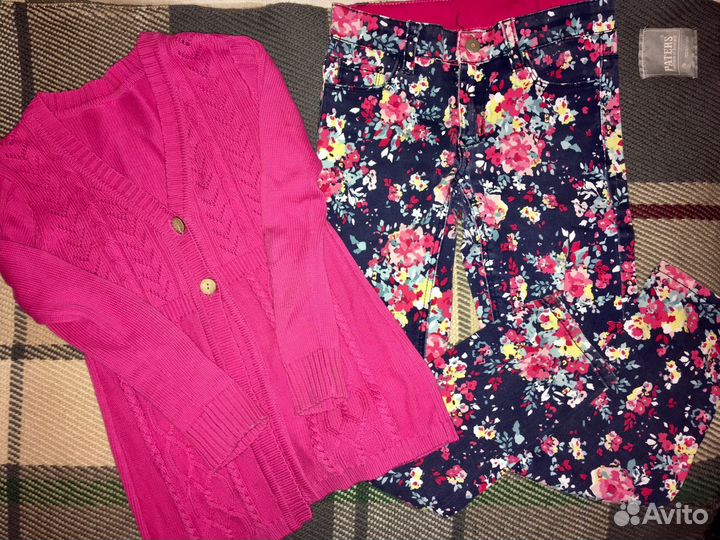 Вещи на девочку рост 128-140