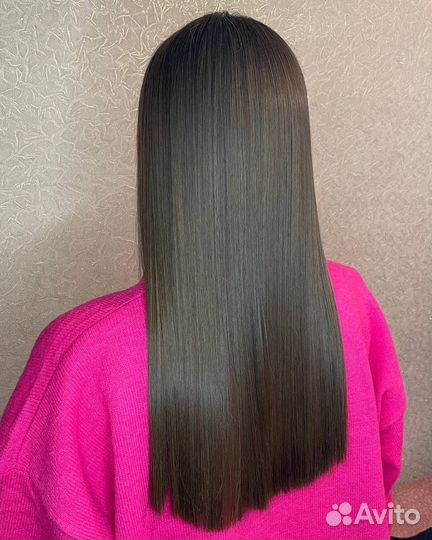 Кератиновое выпрямление