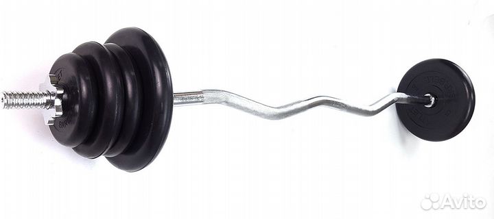 Штанга разборная 30 кг EZ