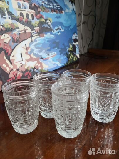 Хрустальные стаканчики