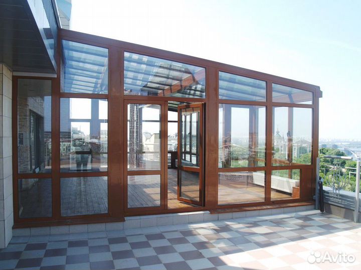 Остекление веранд, терасс