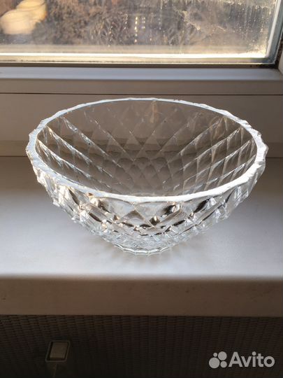 Хрустальная ваза