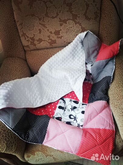 Лоскутное одеяло, детский плед