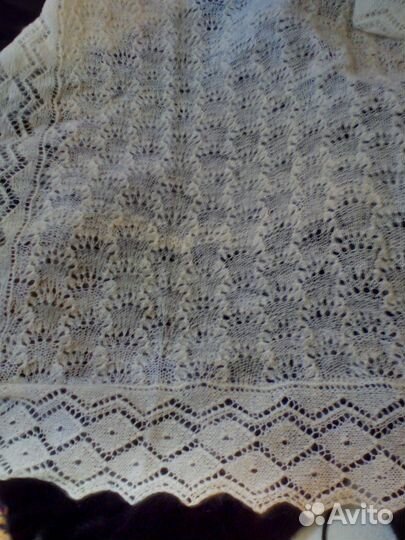 Пуховый платок/шаль