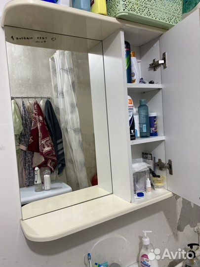 Зеркало шкаф в ванную