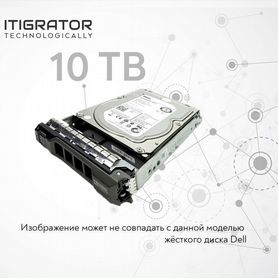 Серверный Жесткий диск Dell 10TB 12Gb/S 7.2K SAS