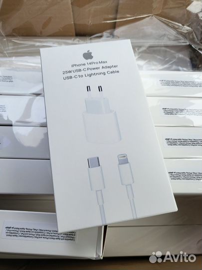 Зарядка apple 25w с кабелем