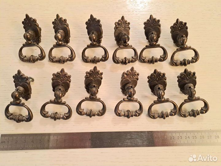 Мебельные ручки,старинные