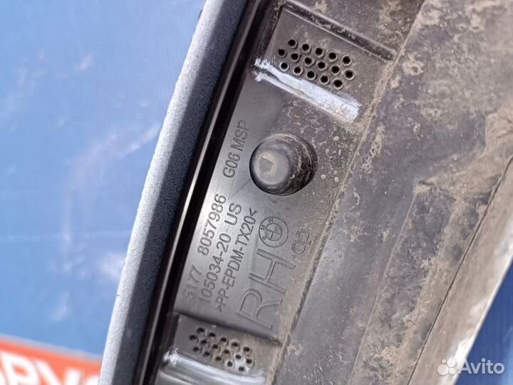 Расширитель арки BMW X6 G06 2019-2024