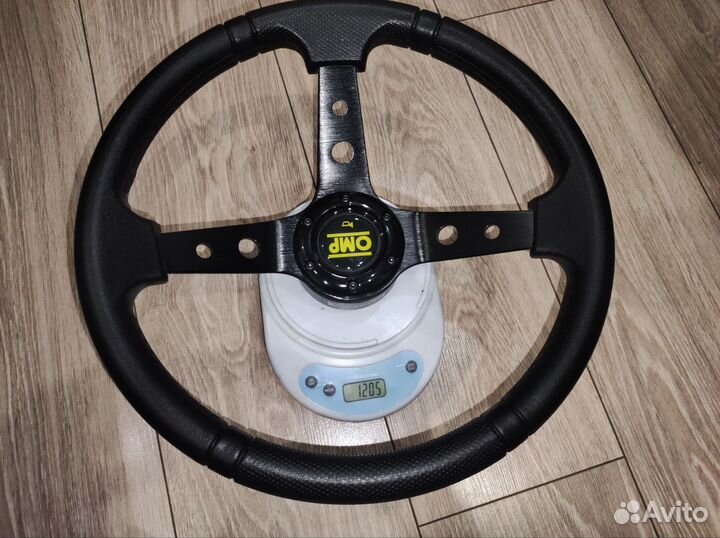 Руль 350мм + Moza Quick release