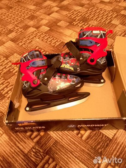 Коньки детские раздвижные