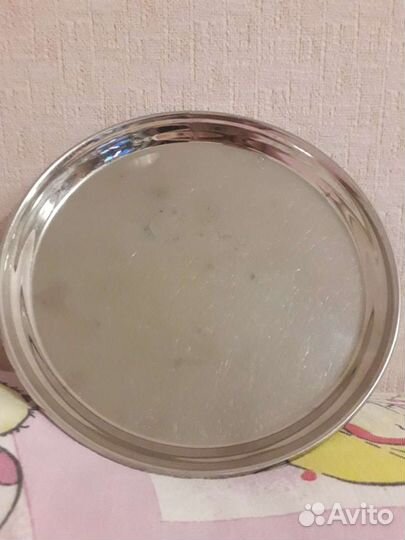 Поднос мельхиор С С С Р