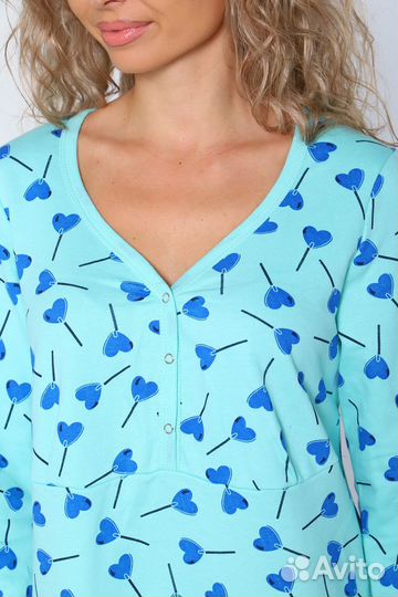 Оптом. Сорочка теплая футер 