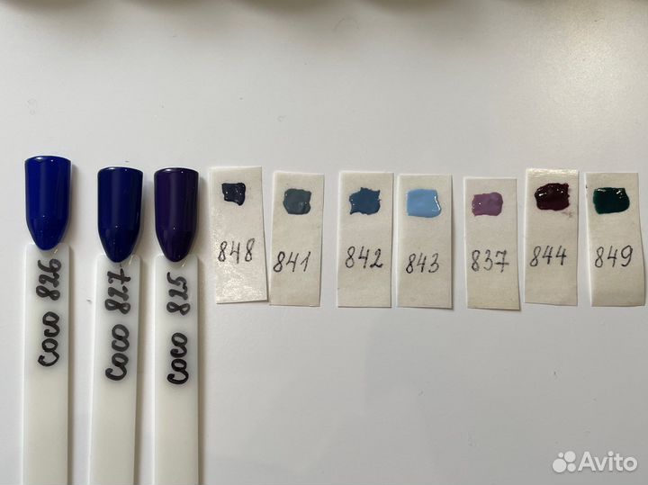 Гель-лак набор 10 шт