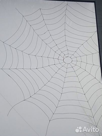 Паутинка декор
