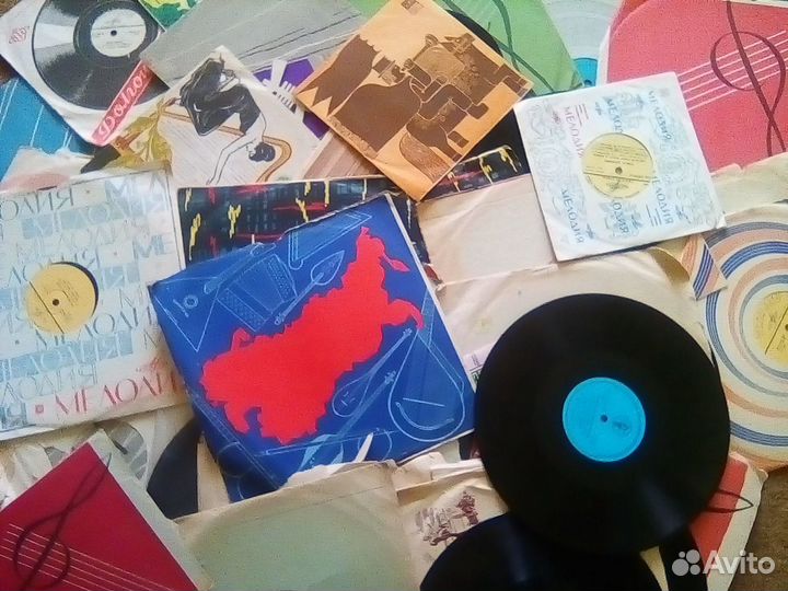Пластинки виниловые
