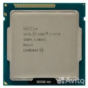 Процессор intel core i7 3770