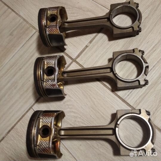 Поршень с шатуном двс- 2.3л бензин форд мазда