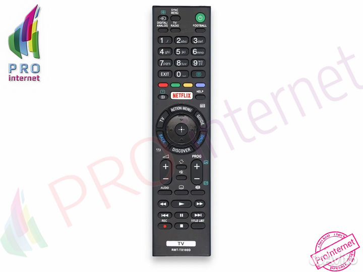 Пульт для телевизора Sony RMT-TX100D