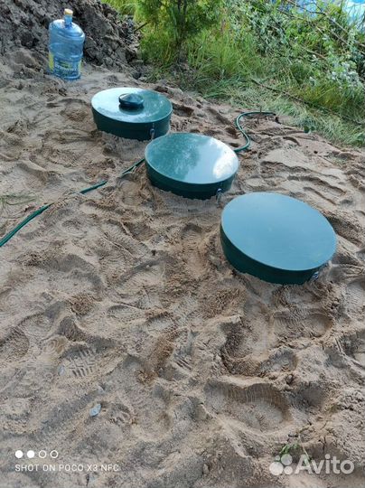 Септик без откачки под ключ + гарантия