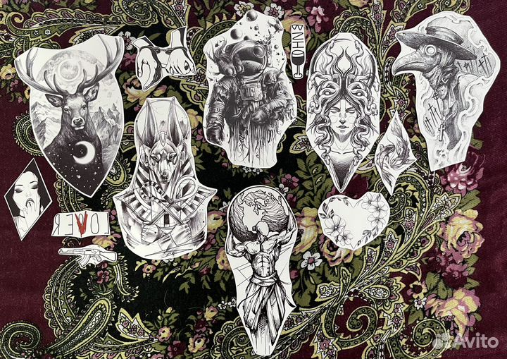 Временные татуировки