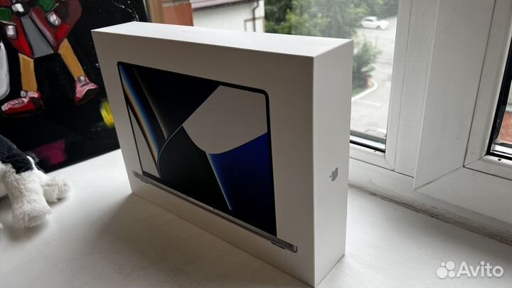 Macbook pro 14 2021 новый silver