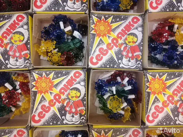 Гирлянда северянка электрогирлянда фонарики