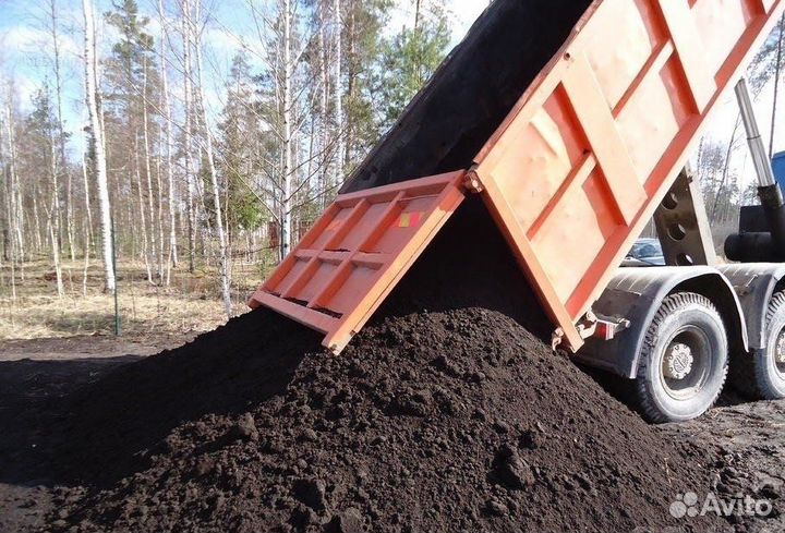 Чернозем, торф, грунт плодородный Апрелевка