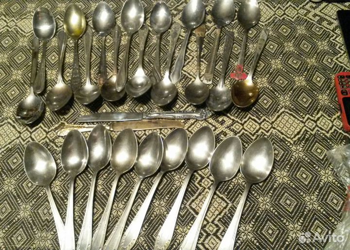 Большие столовые ложки СССР
