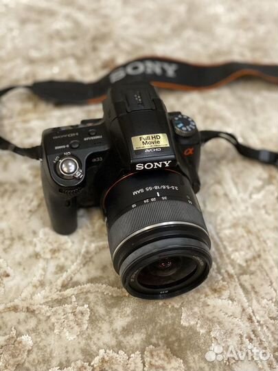 Зеркальный фотоаппарат sony