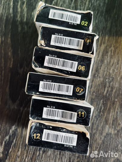 MAC Dichromatic baked eye shadow тени набор