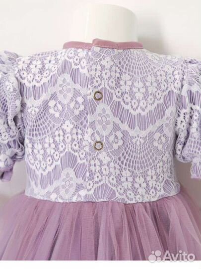 Платье для девочки 80 размер