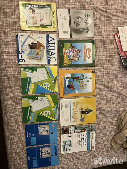 Учебники и рабочие тетради