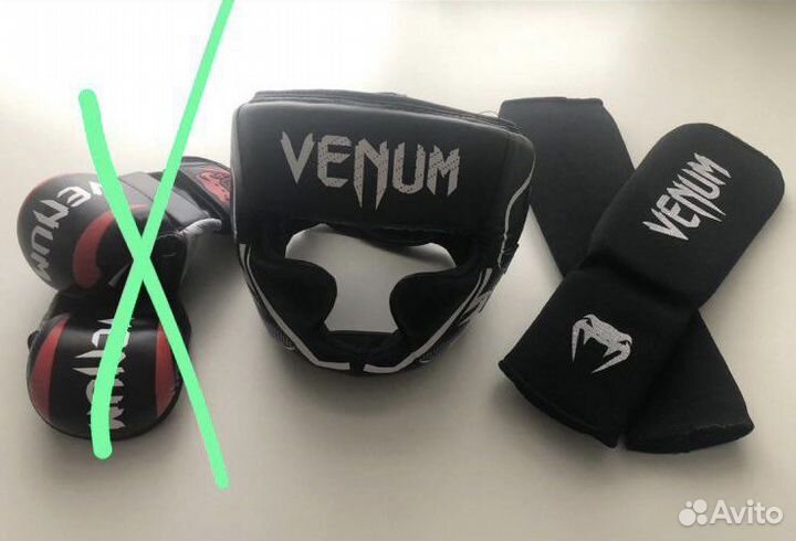 Venum, шлем для мма, защита для ног