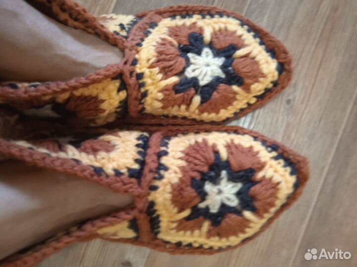 Носки женские теплые вязаные