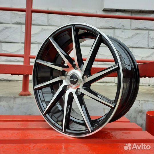 Литые диски вертушки R17 5*114.3 ET35 d67.1 MB