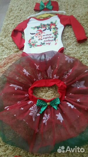 Костюм, пачка,боди (мой первый новый год)