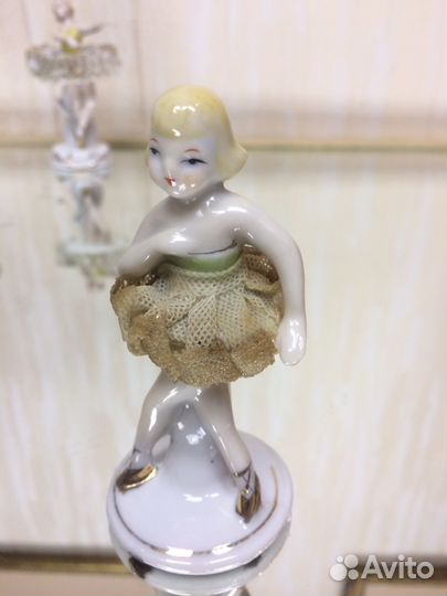 Фарфоровые старые кружевницы Япония старые